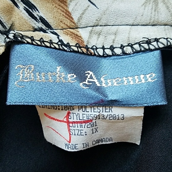 Beautiful tropical print lined skirt - Picture 7 of 8